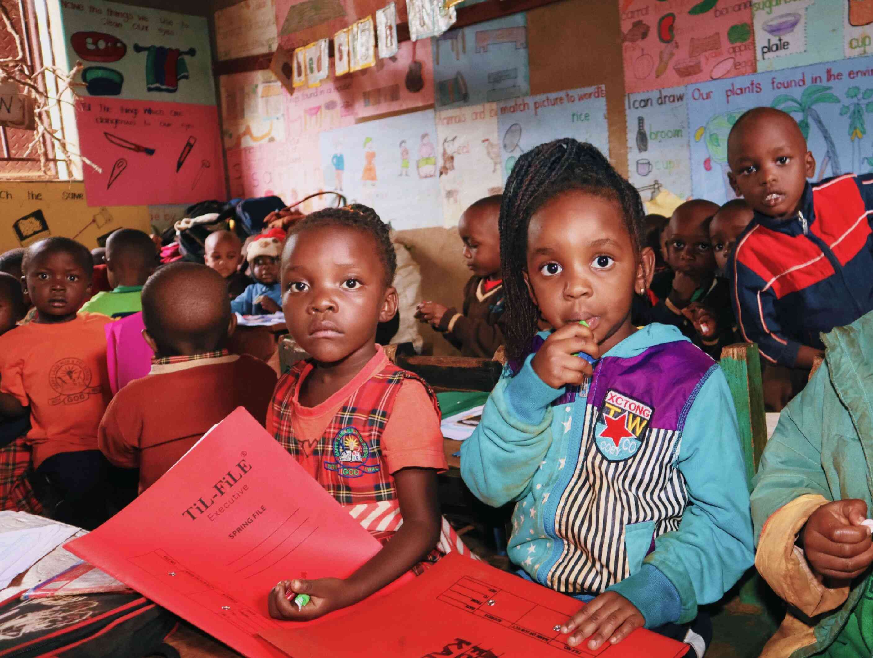 Bright classrooms at God’s Heritage Academy