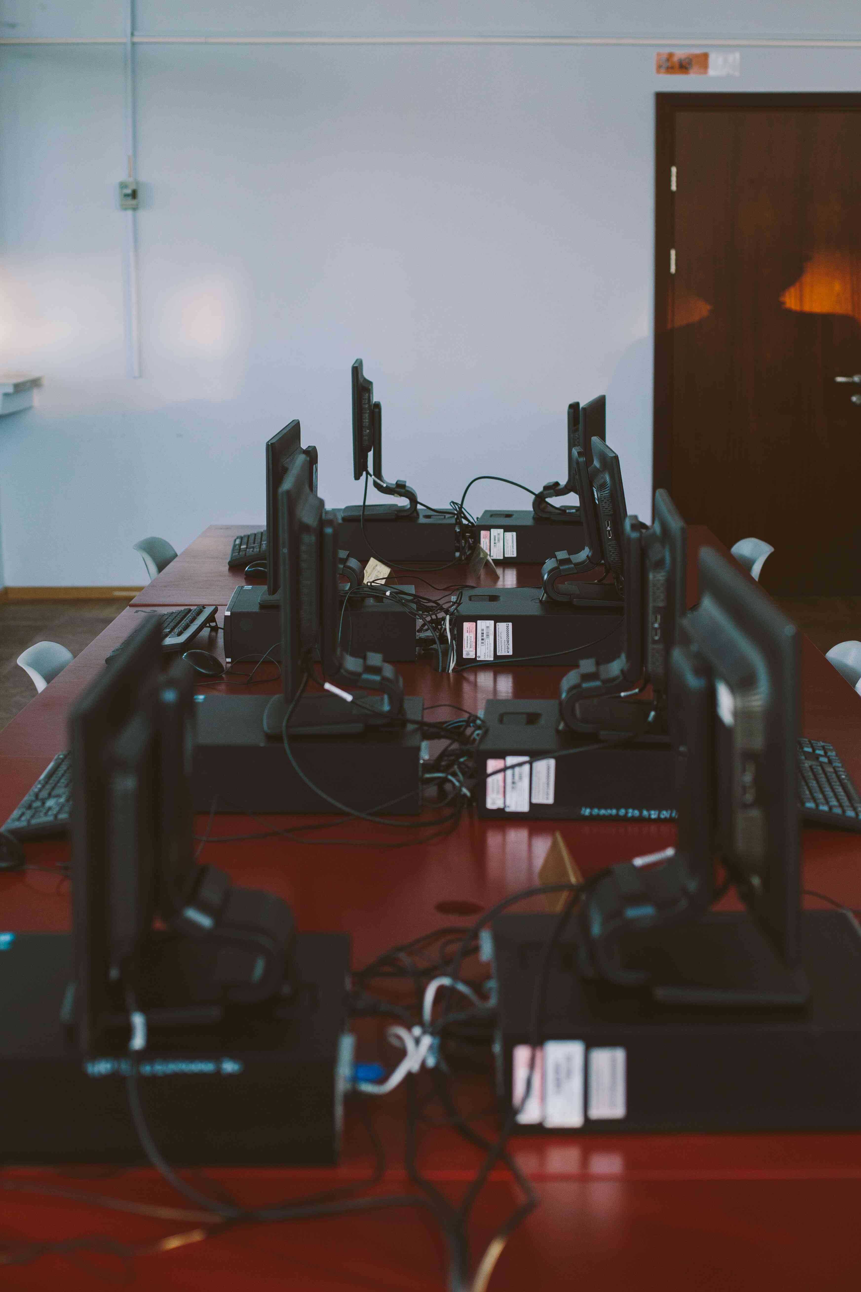 Computer lab at God’s Heritage Academy